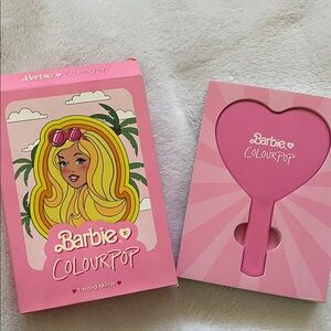 Colourpop Barbie Pink Heart Mirror